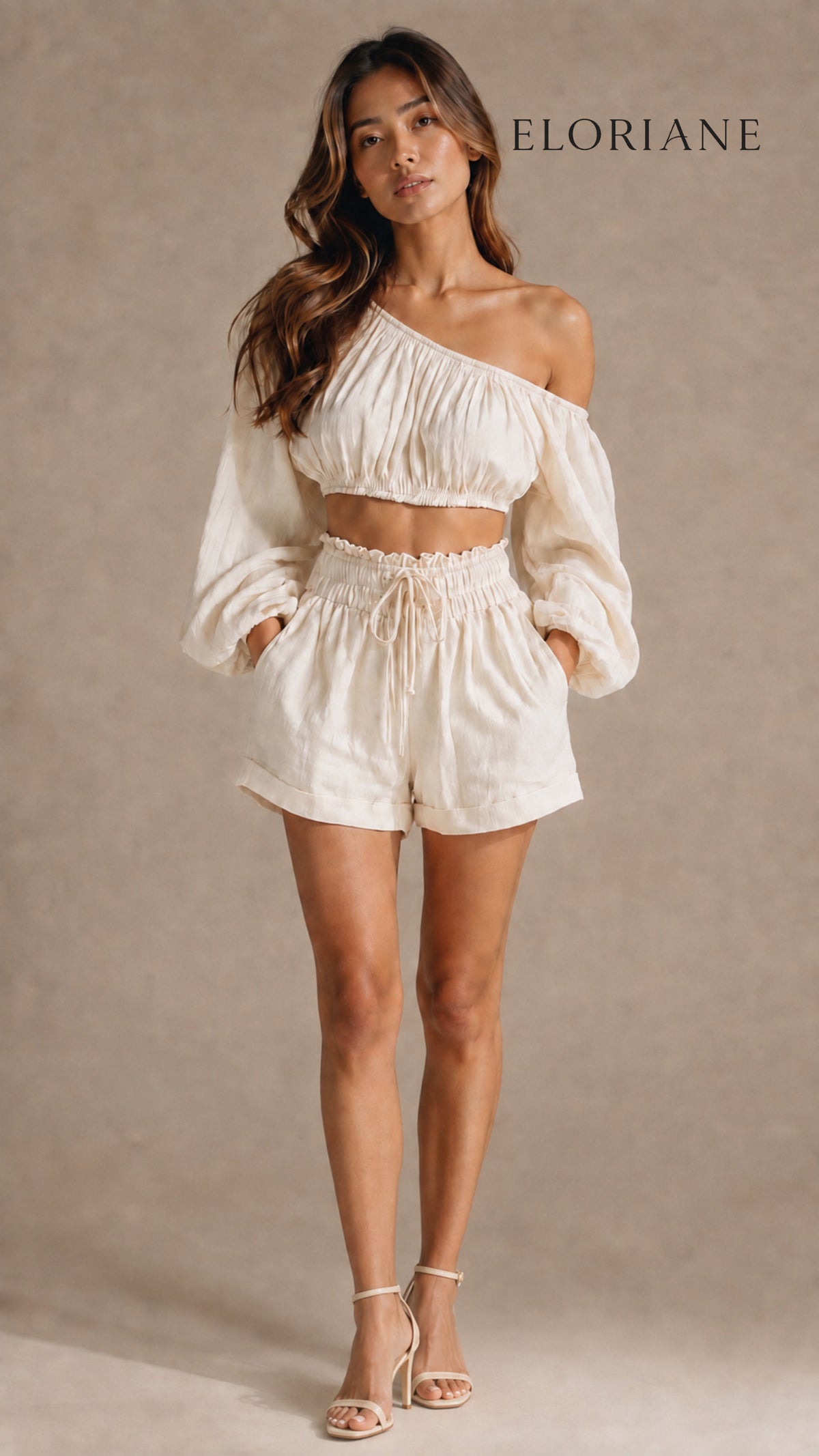 Eloriane Amélie Ruffle Two-Piece Set