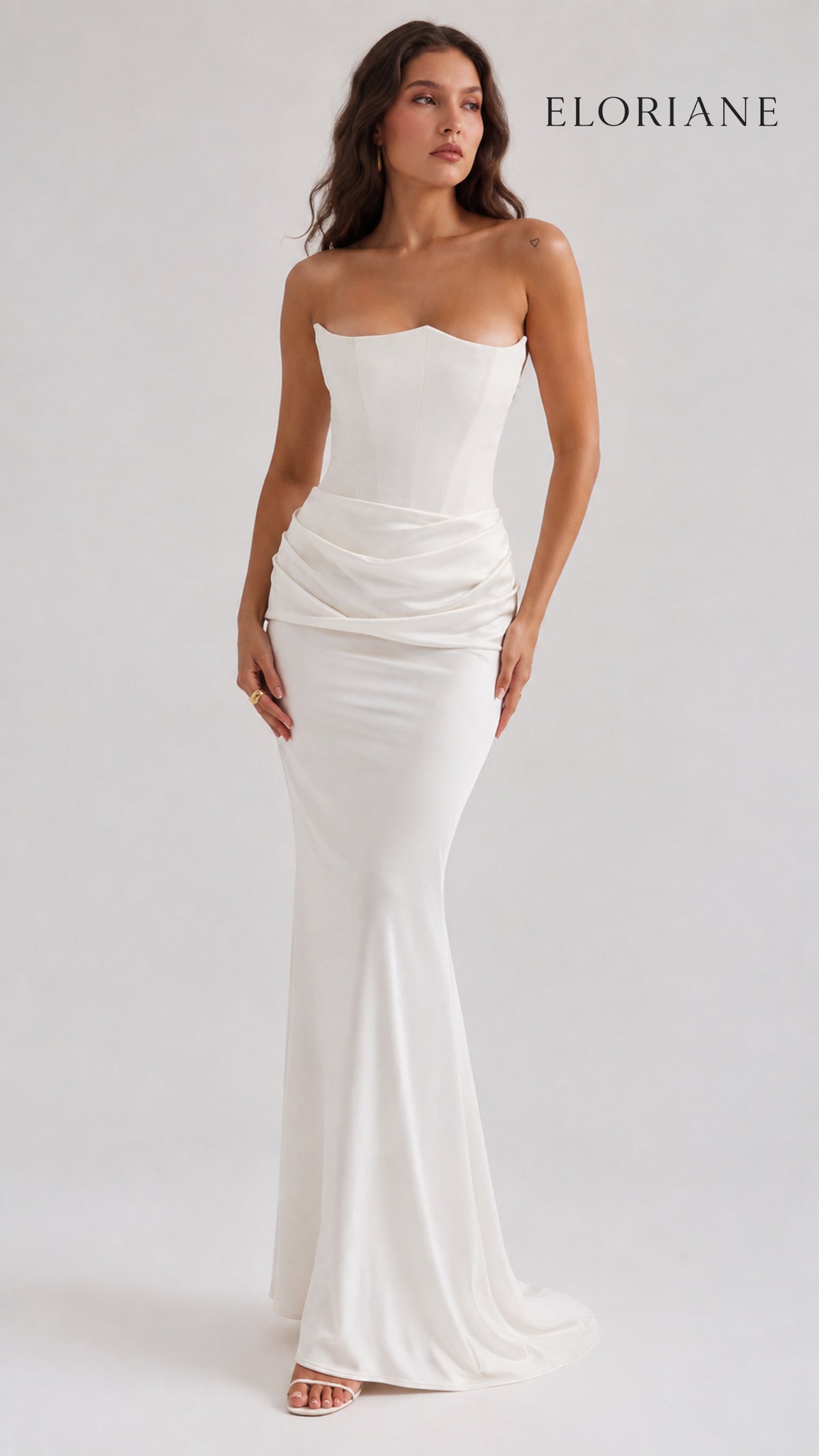 Eloriane Valencia Strapless Maxi Dress