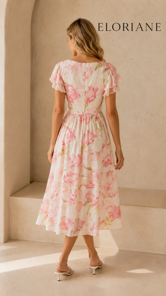 Eloriane Rosaline Floral Maxi Dress