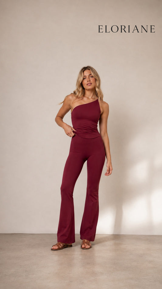 Eloriane Alessia Panelled Two-Piece Set
